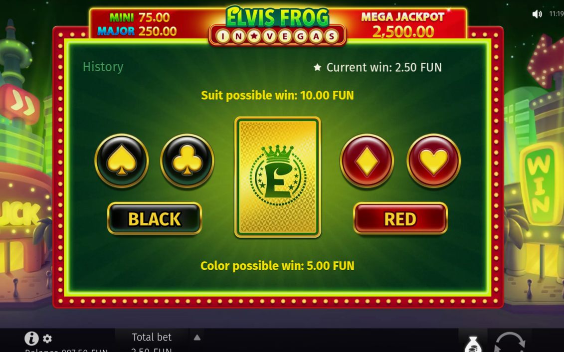 Bonus round in progress, Free Spins on the reels