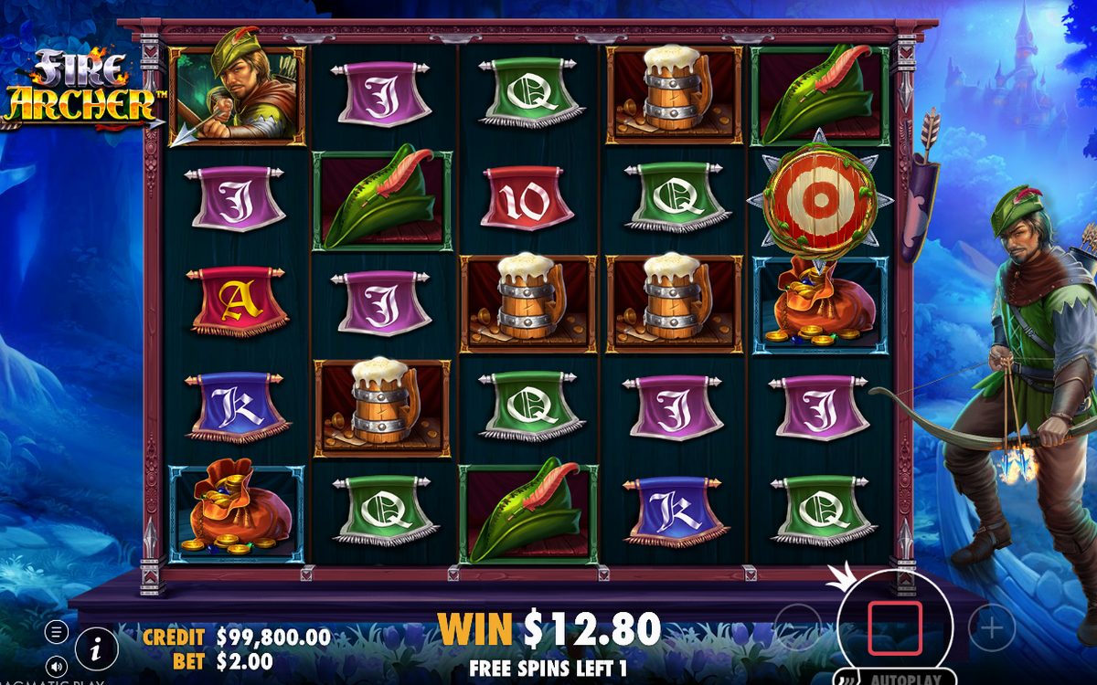Free Spins round with the roaming SUPER WILD