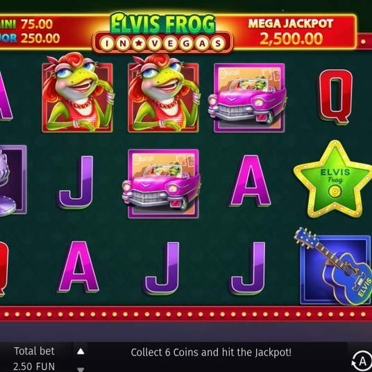 Elvis Frog in Vegas